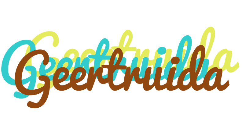 Geertruida cupcake logo