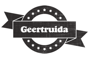 Geertruida grunge logo