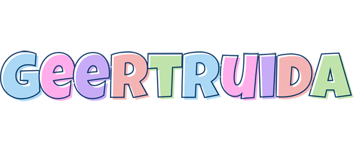 Geertruida pastel logo