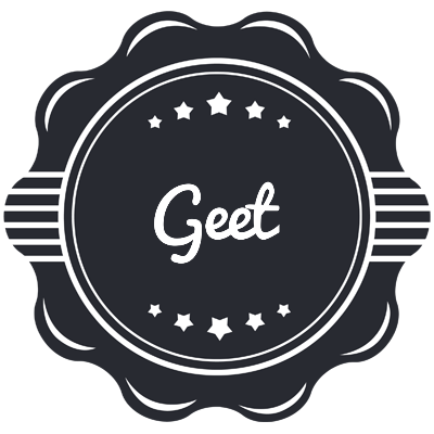 Geet badge logo