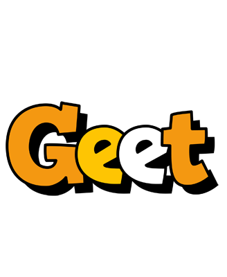 Geet cartoon logo