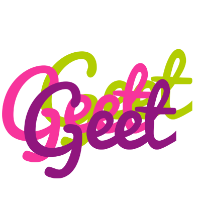 Geet flowers logo
