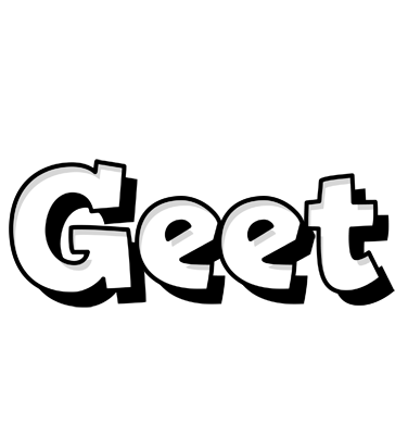 Geet snowing logo