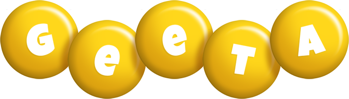 Geeta candy-yellow logo