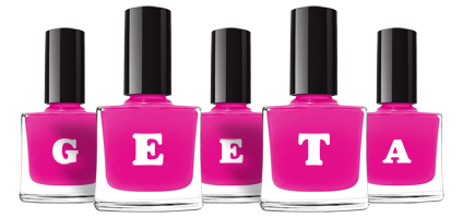 Geeta nails logo