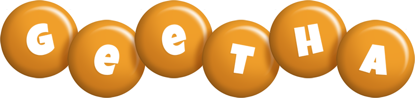 Geetha candy-orange logo