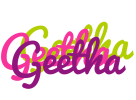 Geetha flowers logo