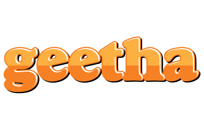 Geetha orange logo