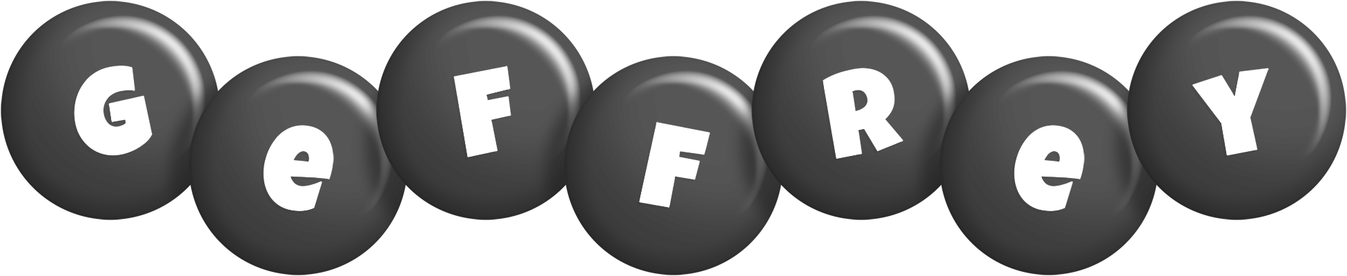 Geffrey candy-black logo