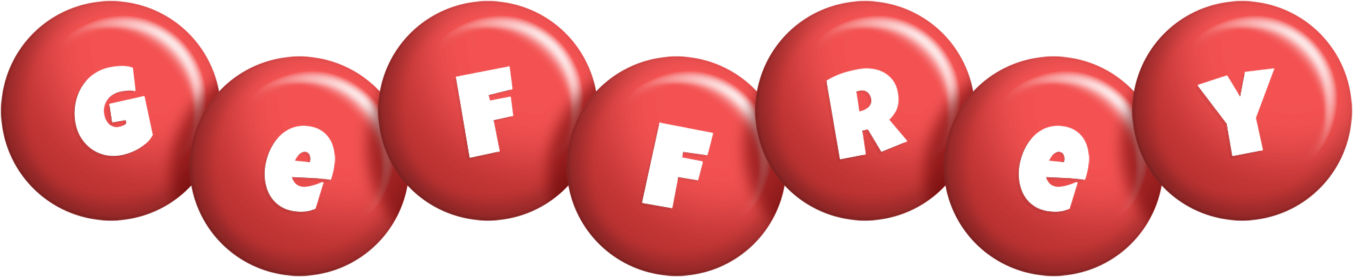 Geffrey candy-red logo