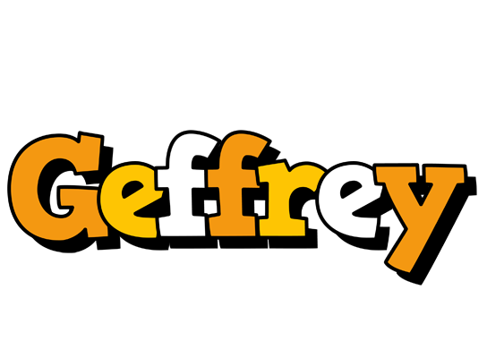 Geffrey cartoon logo
