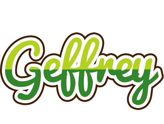 Geffrey golfing logo