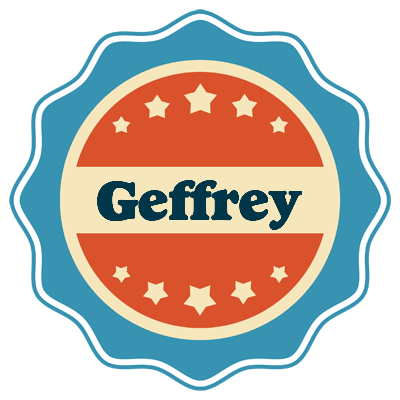 Geffrey labels logo