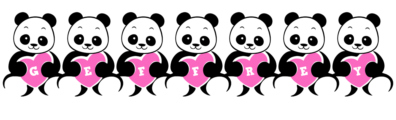 Geffrey love-panda logo