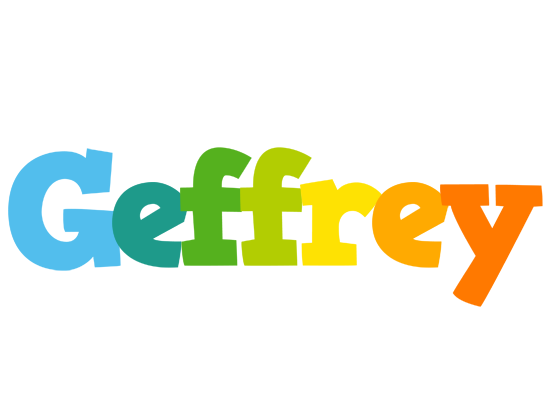 Geffrey rainbows logo