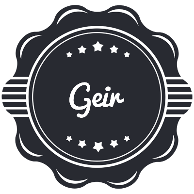 Geir badge logo