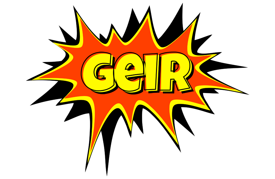 Geir bazinga logo