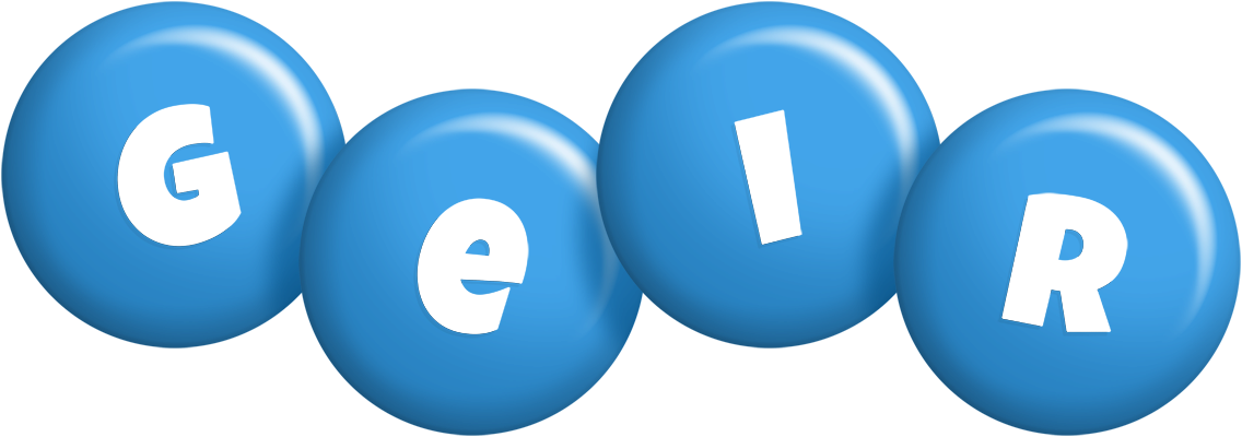 Geir candy-blue logo