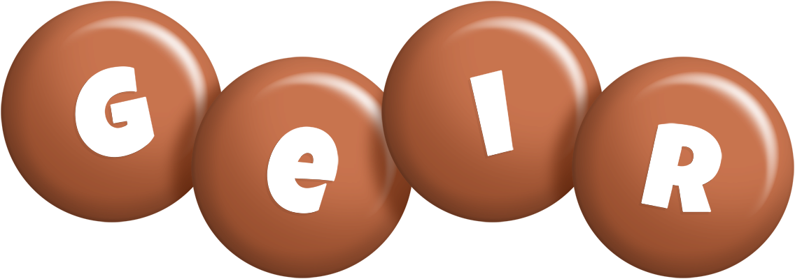 Geir candy-brown logo