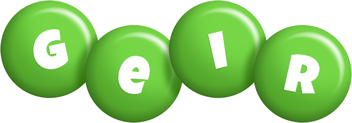 Geir candy-green logo