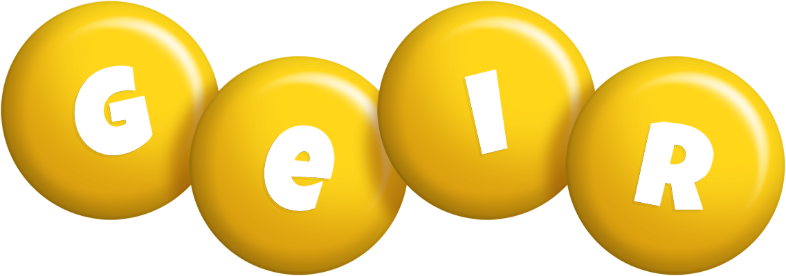 Geir candy-yellow logo