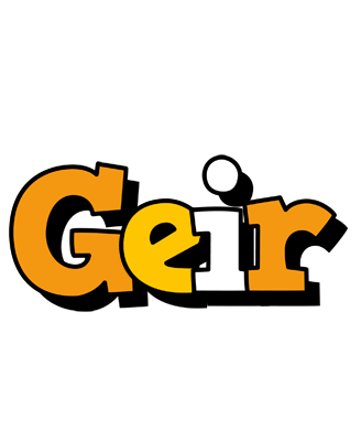 Geir cartoon logo