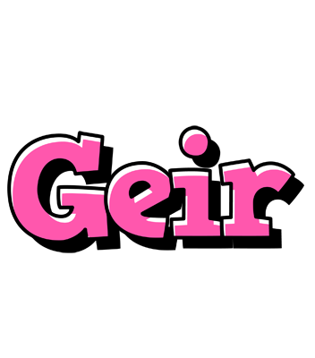 Geir girlish logo