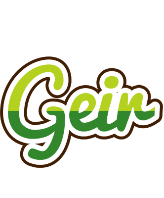 Geir golfing logo
