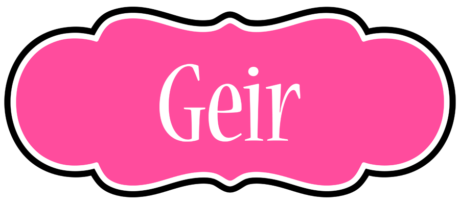 Geir invitation logo