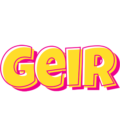Geir kaboom logo
