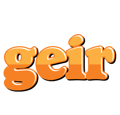 Geir orange logo