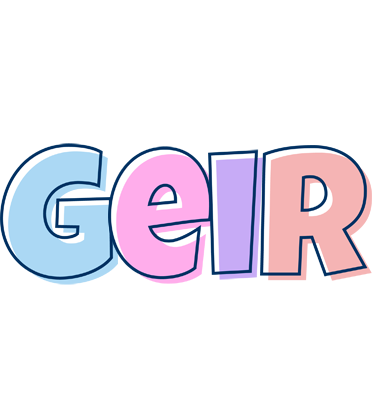 Geir pastel logo