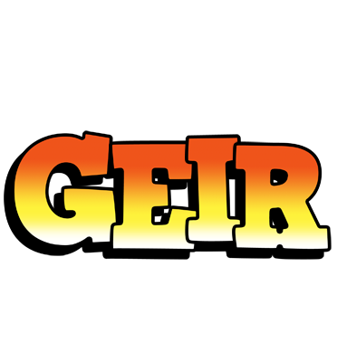 Geir sunset logo