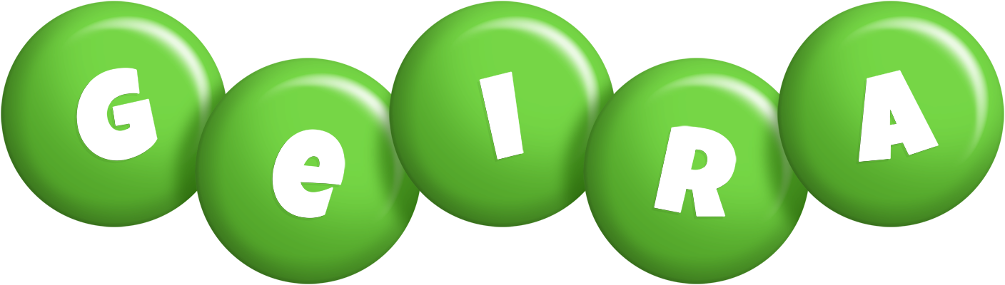 Geira candy-green logo