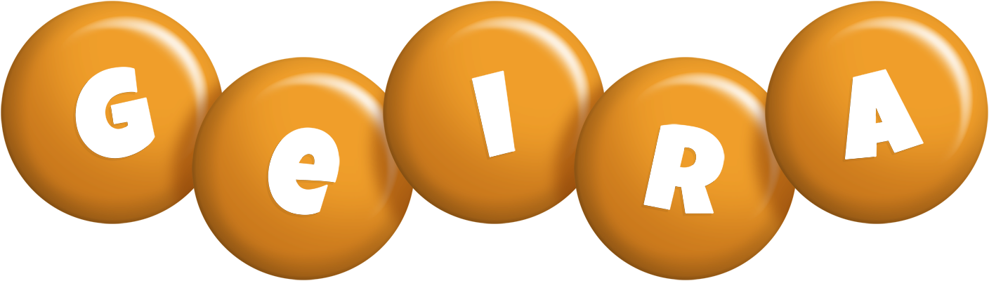 Geira candy-orange logo