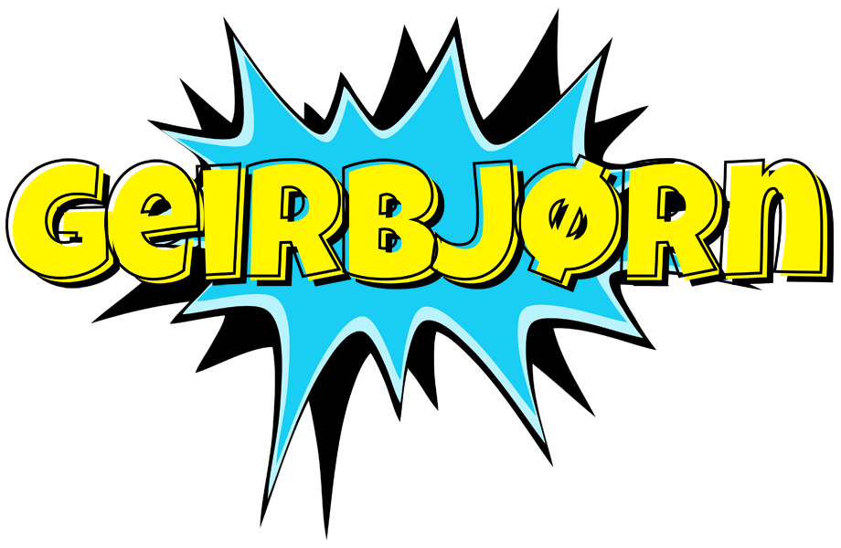 Geirbjørn amazing logo