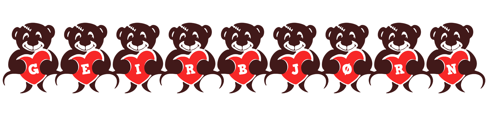 Geirbjørn bear logo