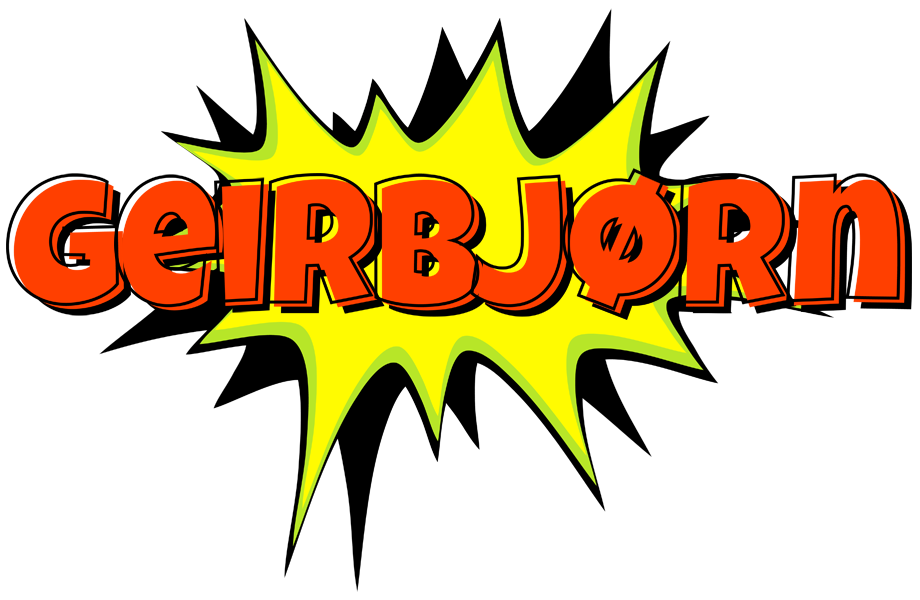 Geirbjørn bigfoot logo