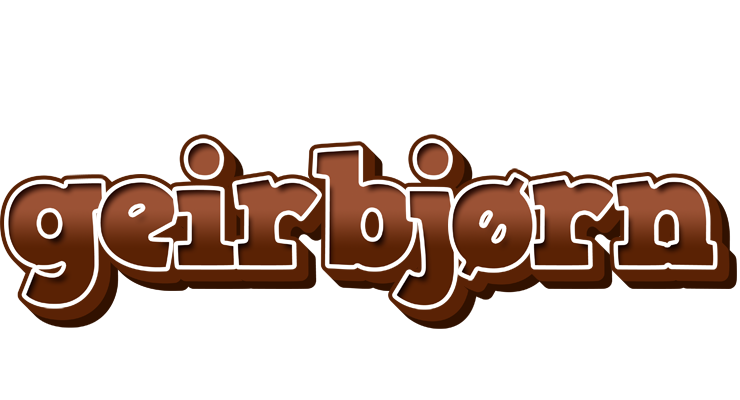 Geirbjørn brownie logo