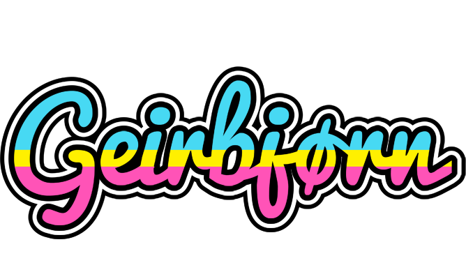Geirbjørn circus logo