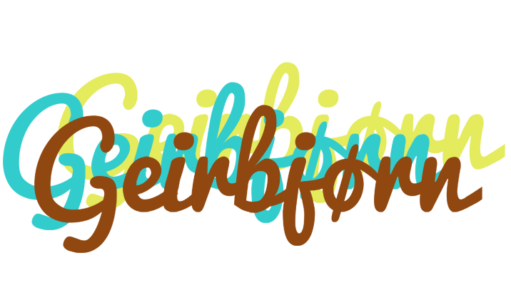 Geirbjørn cupcake logo