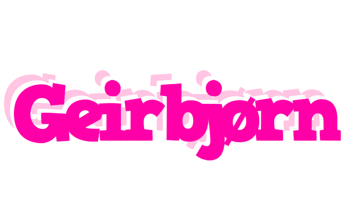 Geirbjørn dancing logo