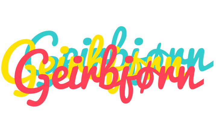 Geirbjørn disco logo