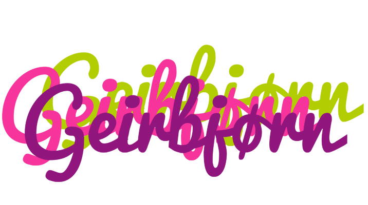 Geirbjørn flowers logo