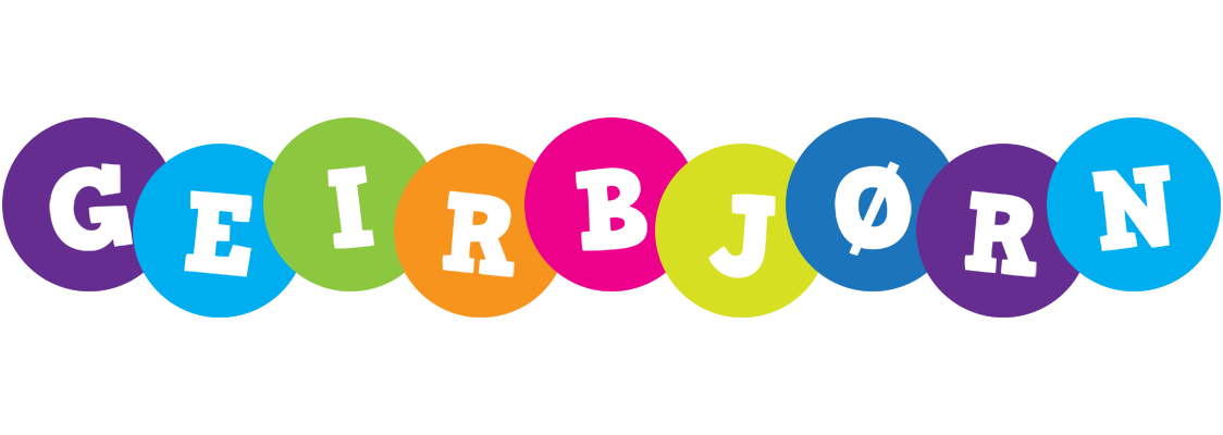 Geirbjørn happy logo