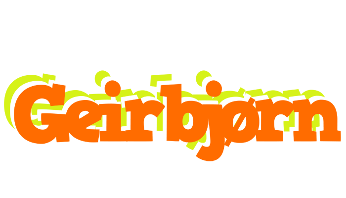 Geirbjørn healthy logo