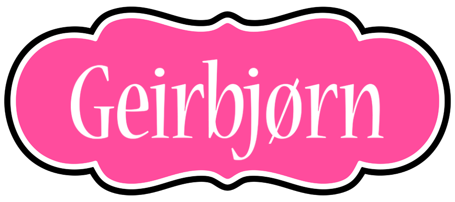 Geirbjørn invitation logo