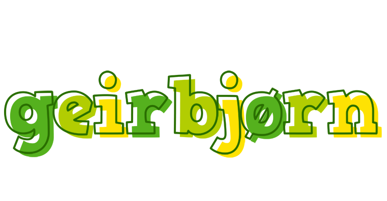 Geirbjørn juice logo