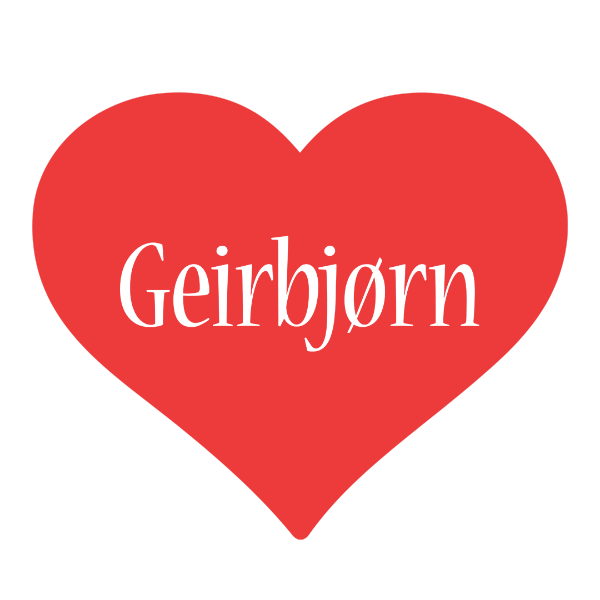 Geirbjørn love logo