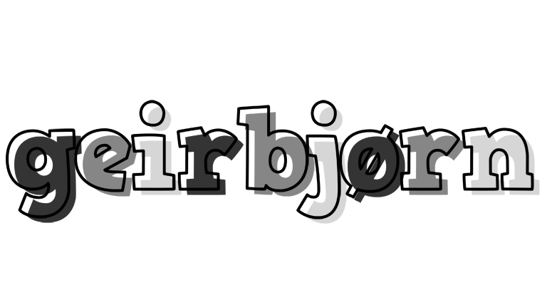 Geirbjørn night logo